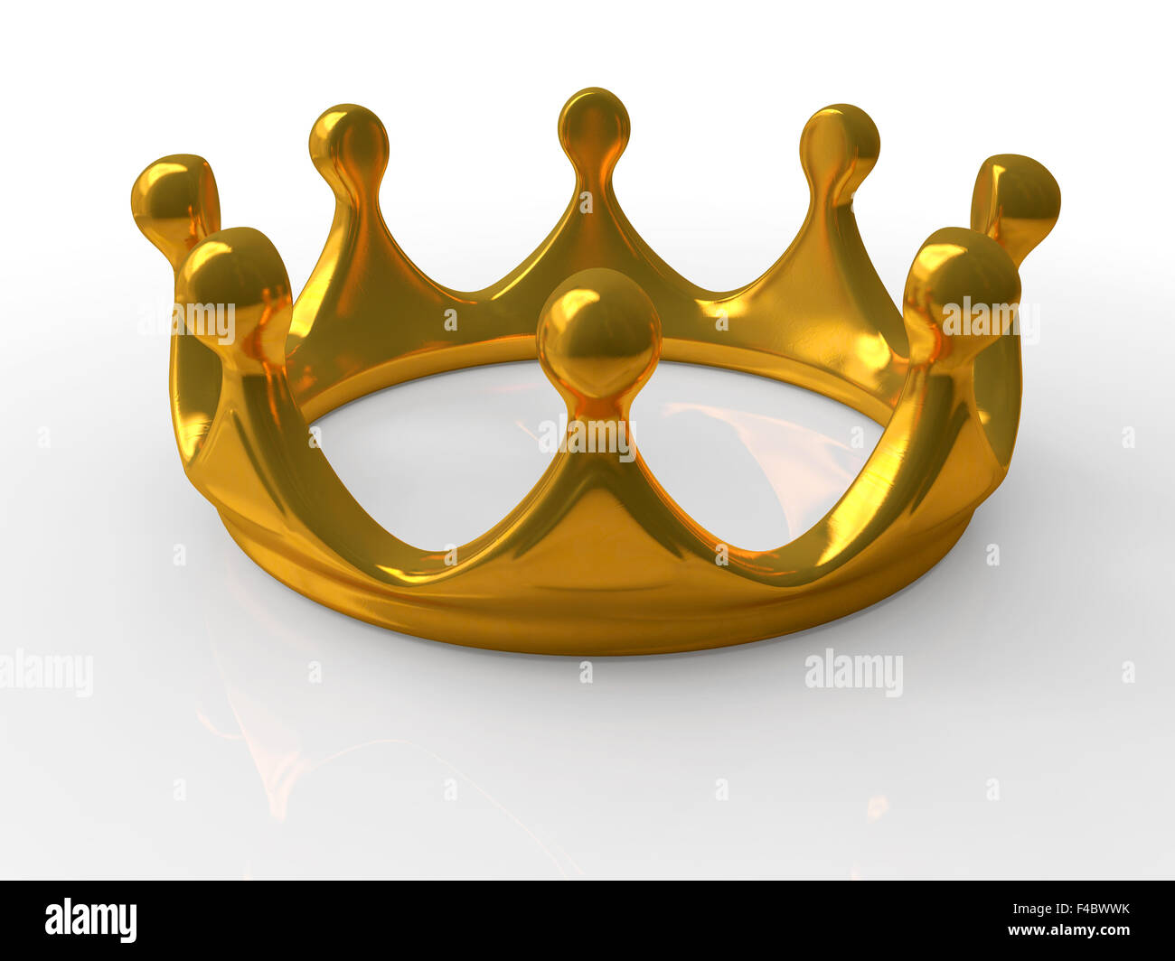 Ancient gold crown Stock Photo Alamy