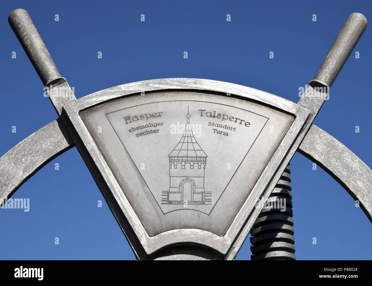 Hasper dam, Hagen, Germany Stock Photo