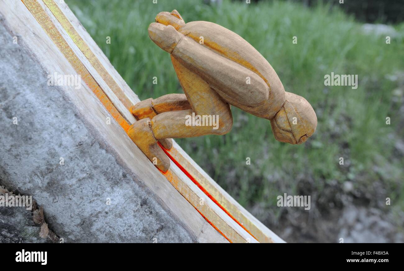 Ski jumping ski jumper in the track Stock Photo Alamy