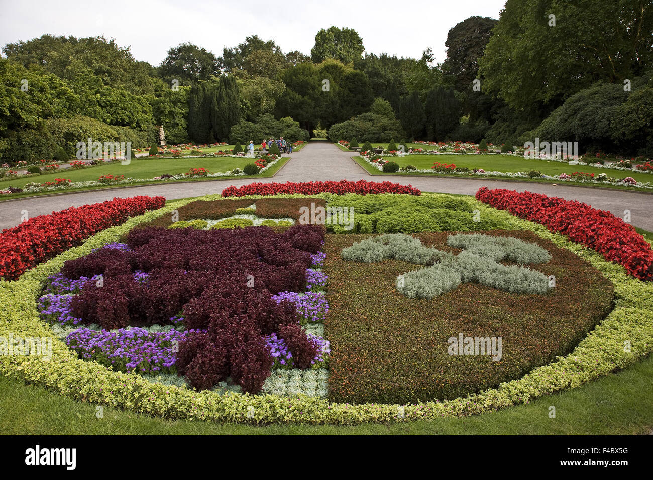 Berge Castle, Gelsenkirchen, Germany Stock Photo