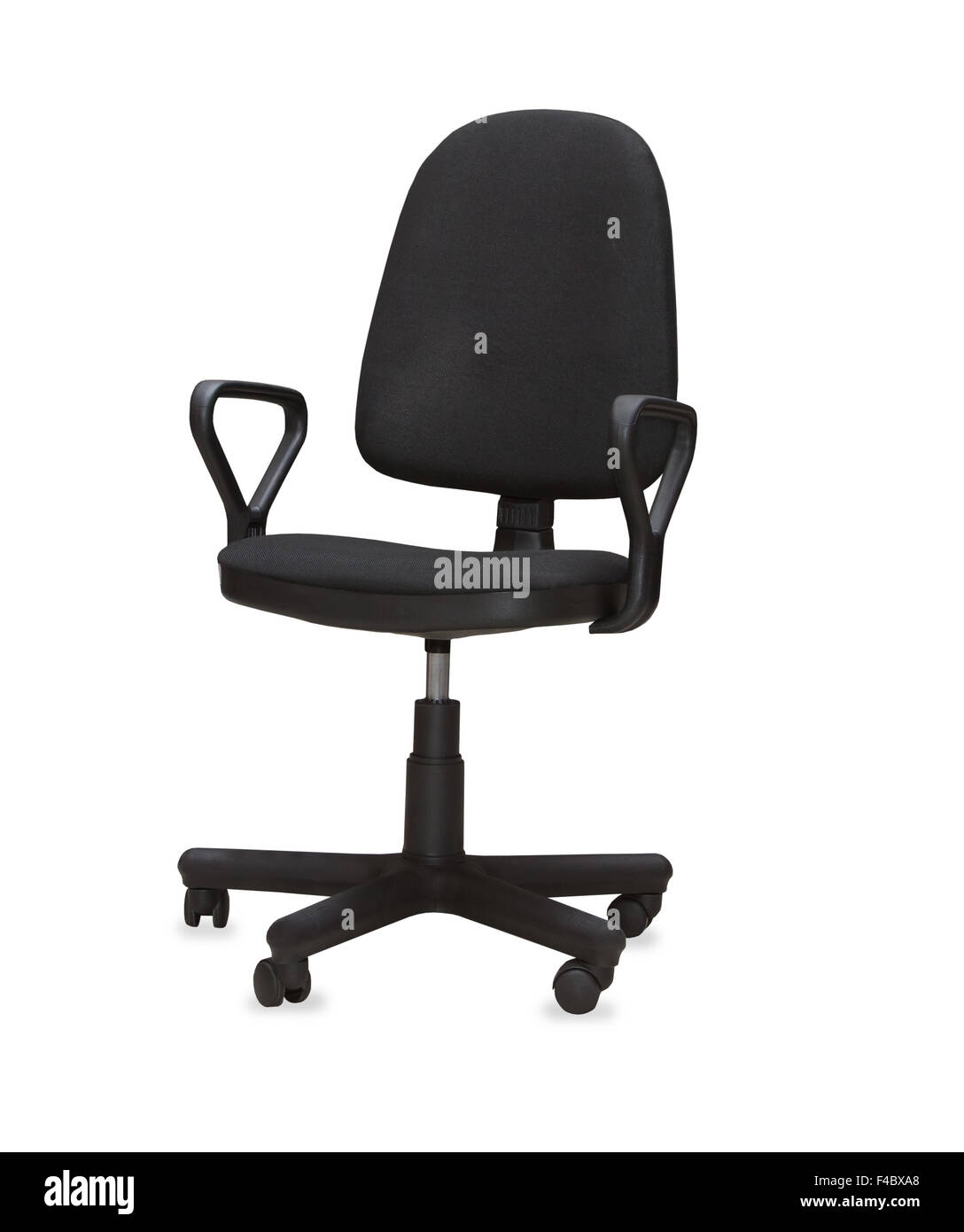 Black chair isolated hi-res stock photography and images - Alamy