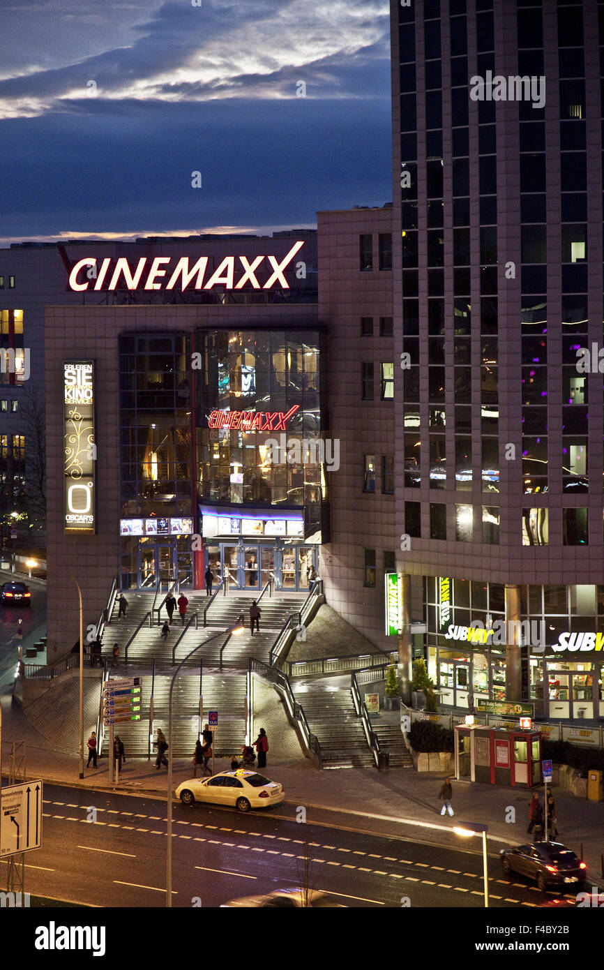 Cinemax Cinema Center, Essen, Germany Stock Photo