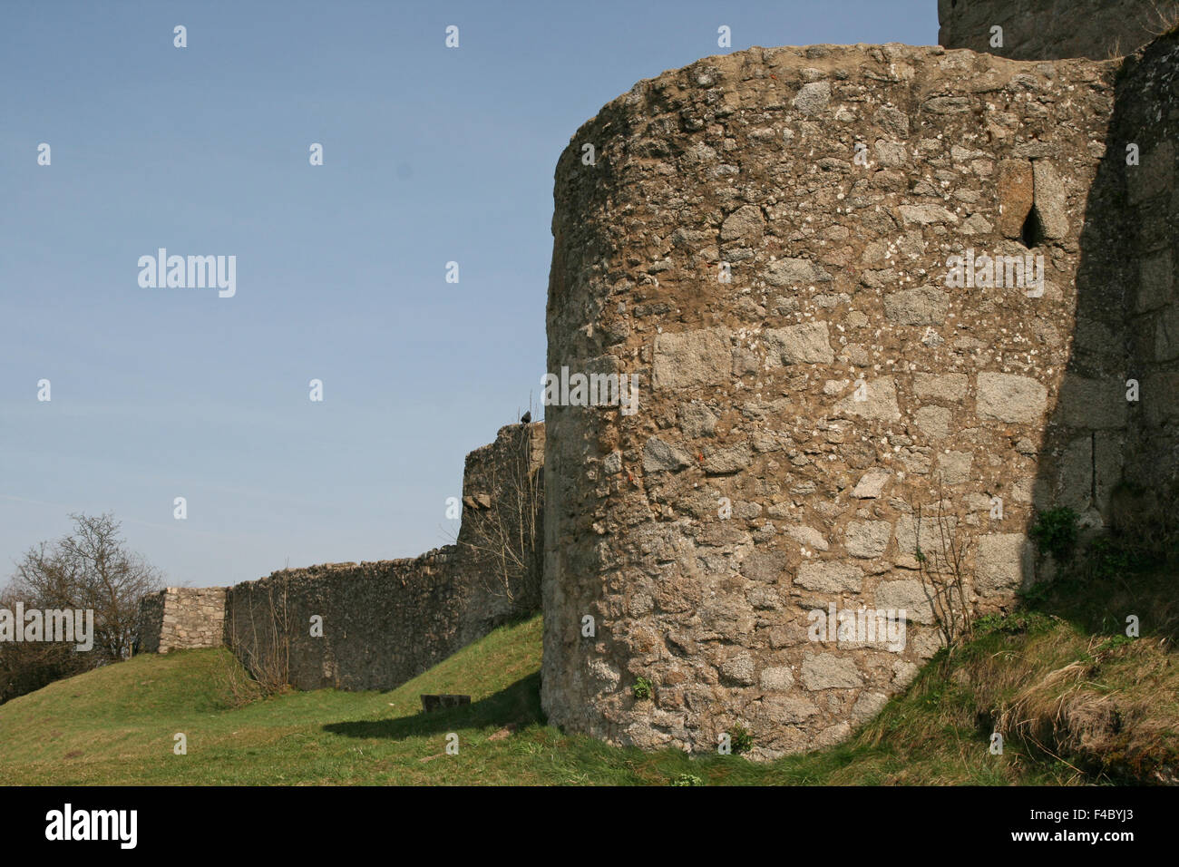 castle ruin leuchtenberg in bavaria Stock Photo