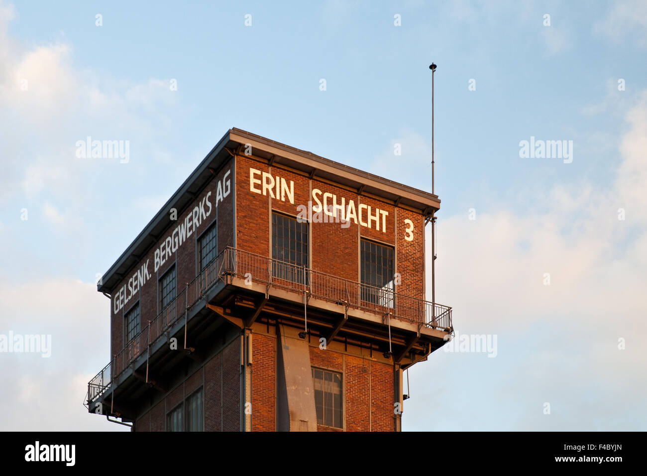 Hammerhead tower Erin, Castrop-Rauxel, Germany Stock Photo