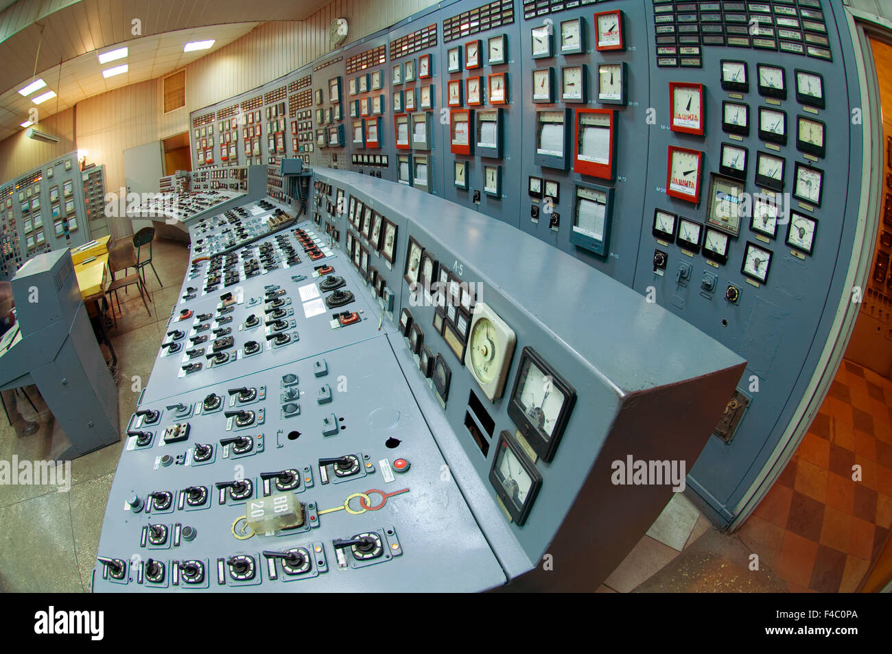 interior with computers and various equipment Stock Photo - Alamy