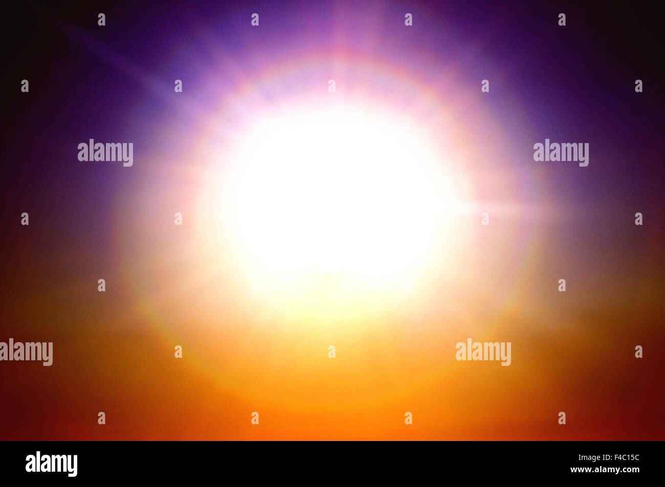 Sun Like Color See ultraviolet colors hi-res stock photography and images - Alamy