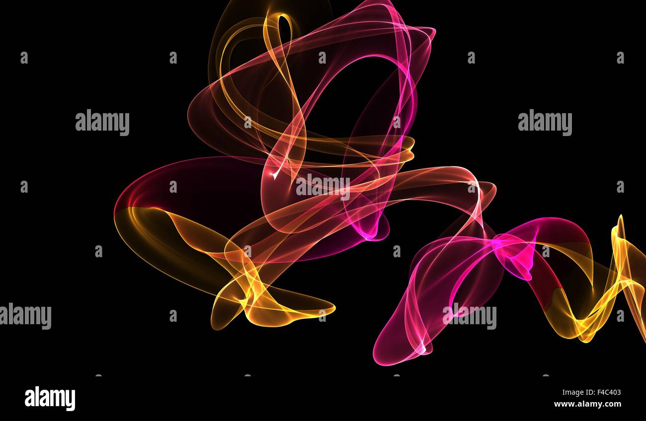 Curly Red Line Curly red lines Stock Photo - Alamy