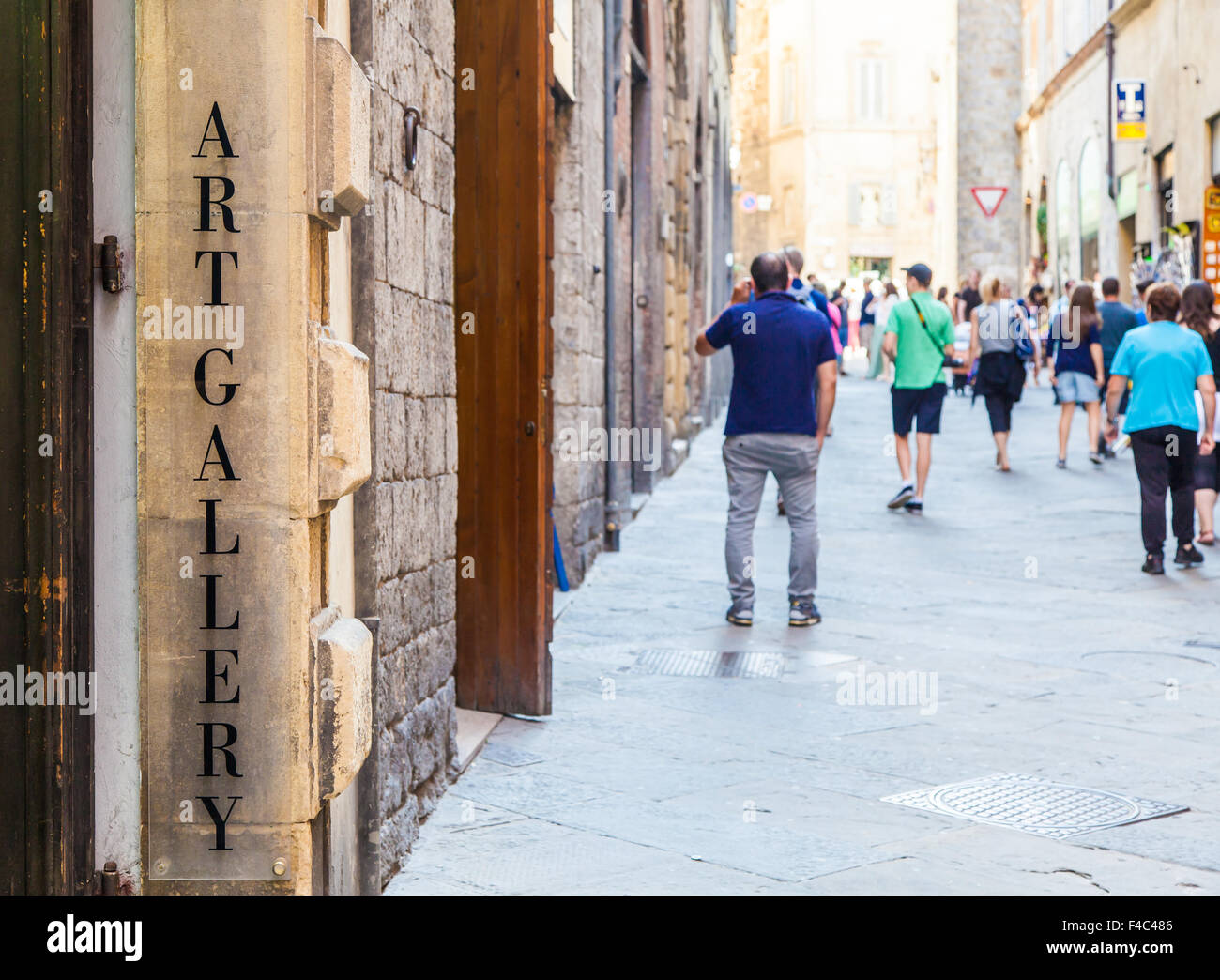 Turism in Italy Stock Photo