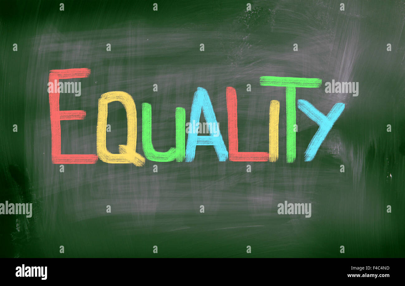 Equality Concept Stock Photo