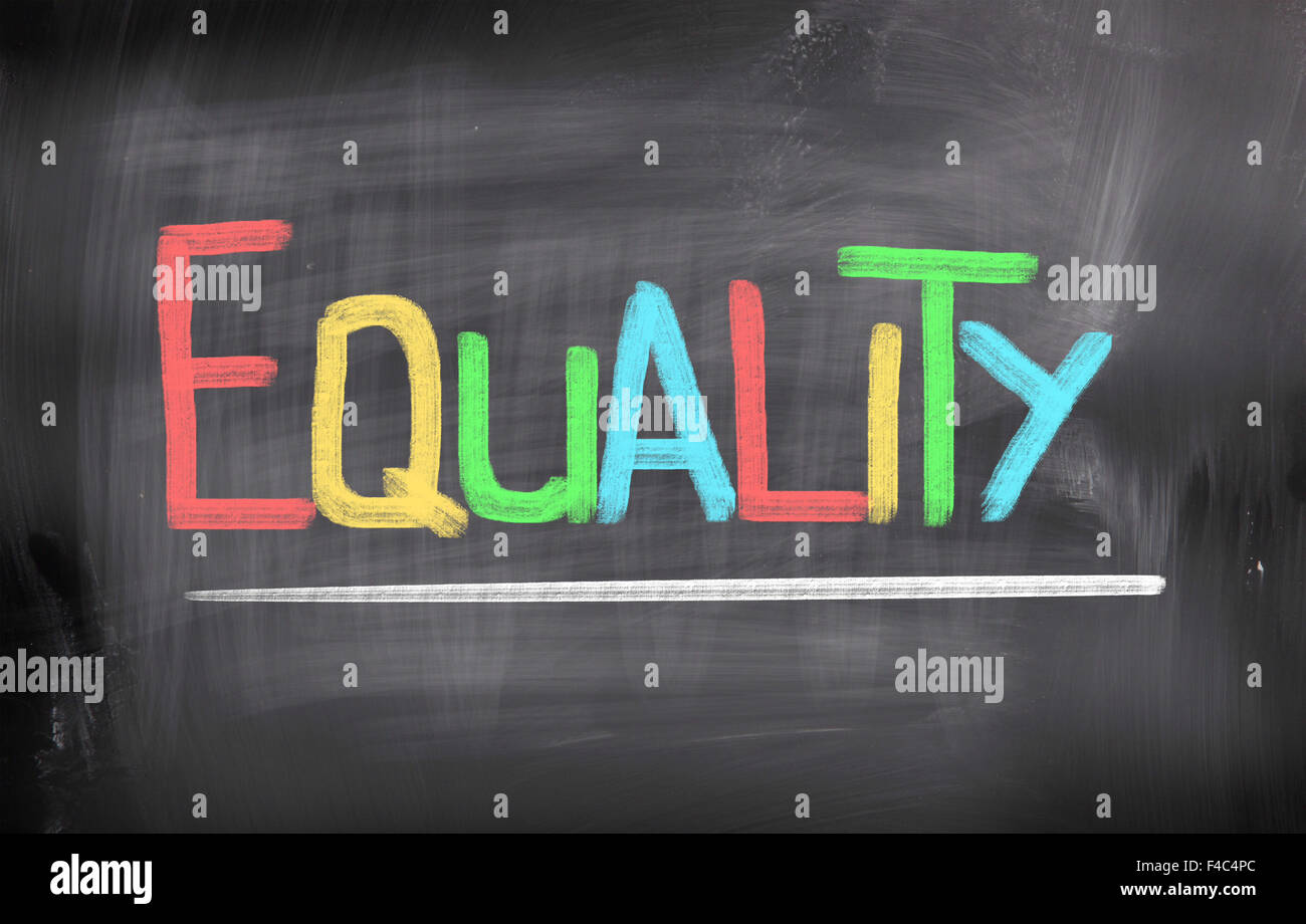 Equality Concept Stock Photo