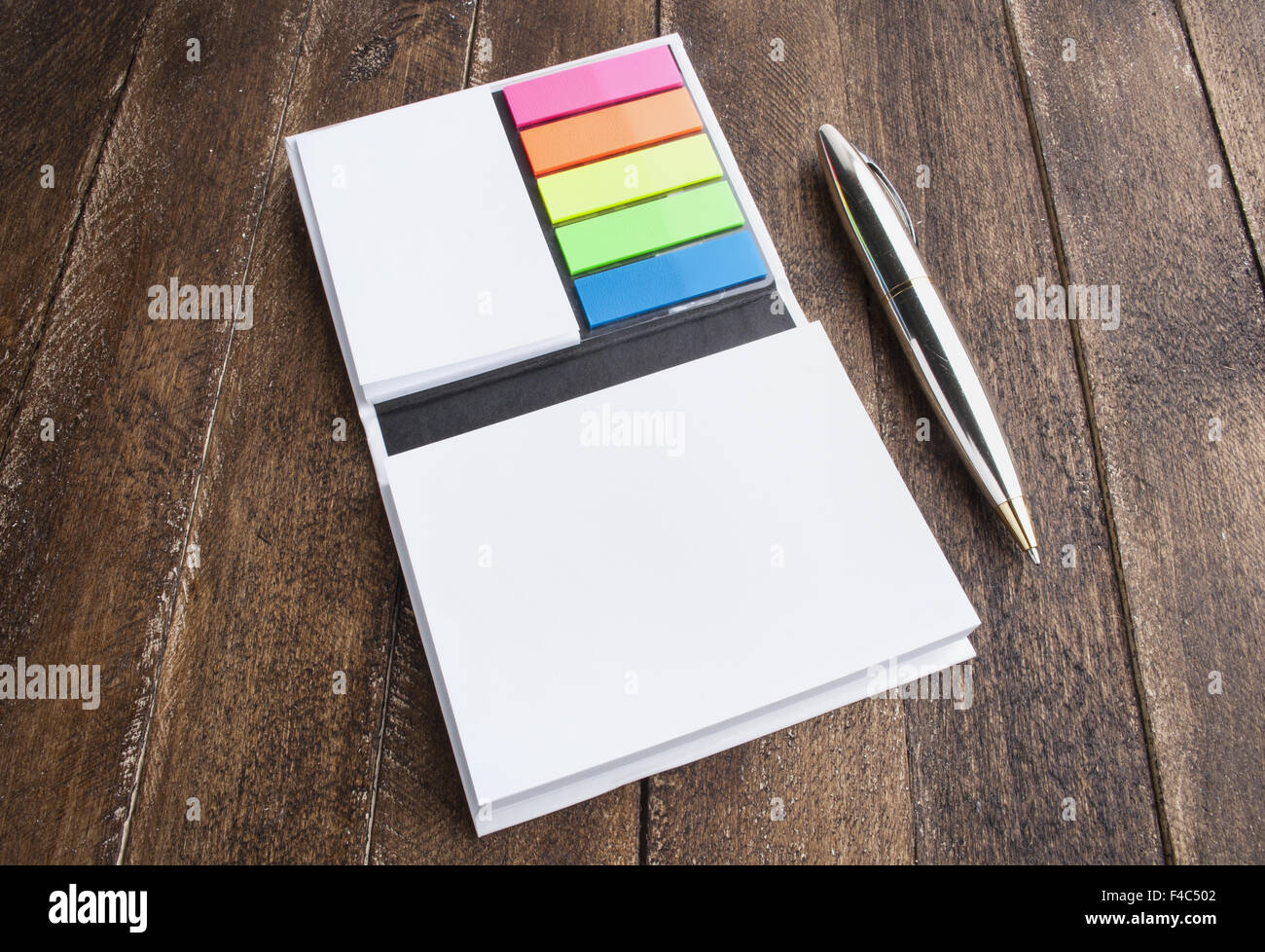 Notebook on table hires stock photography and images Alamy