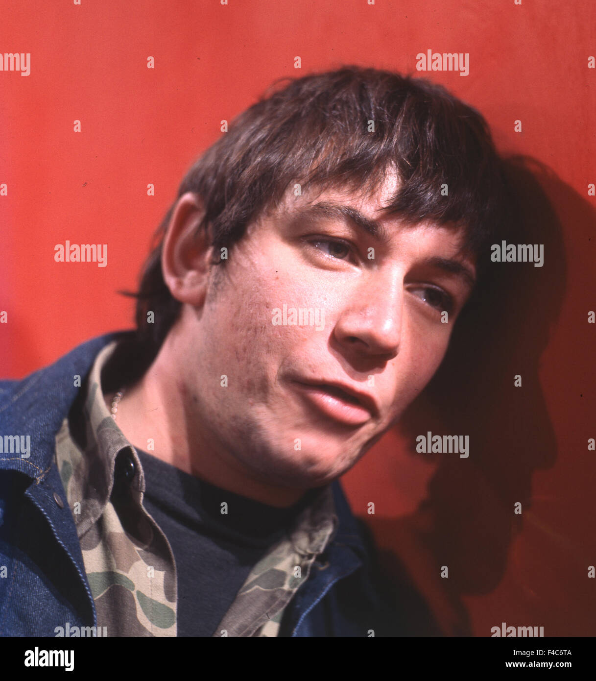 THE ANIMALS UK pop group lead singer Eric Burdon in 1966. Photo Tony ...