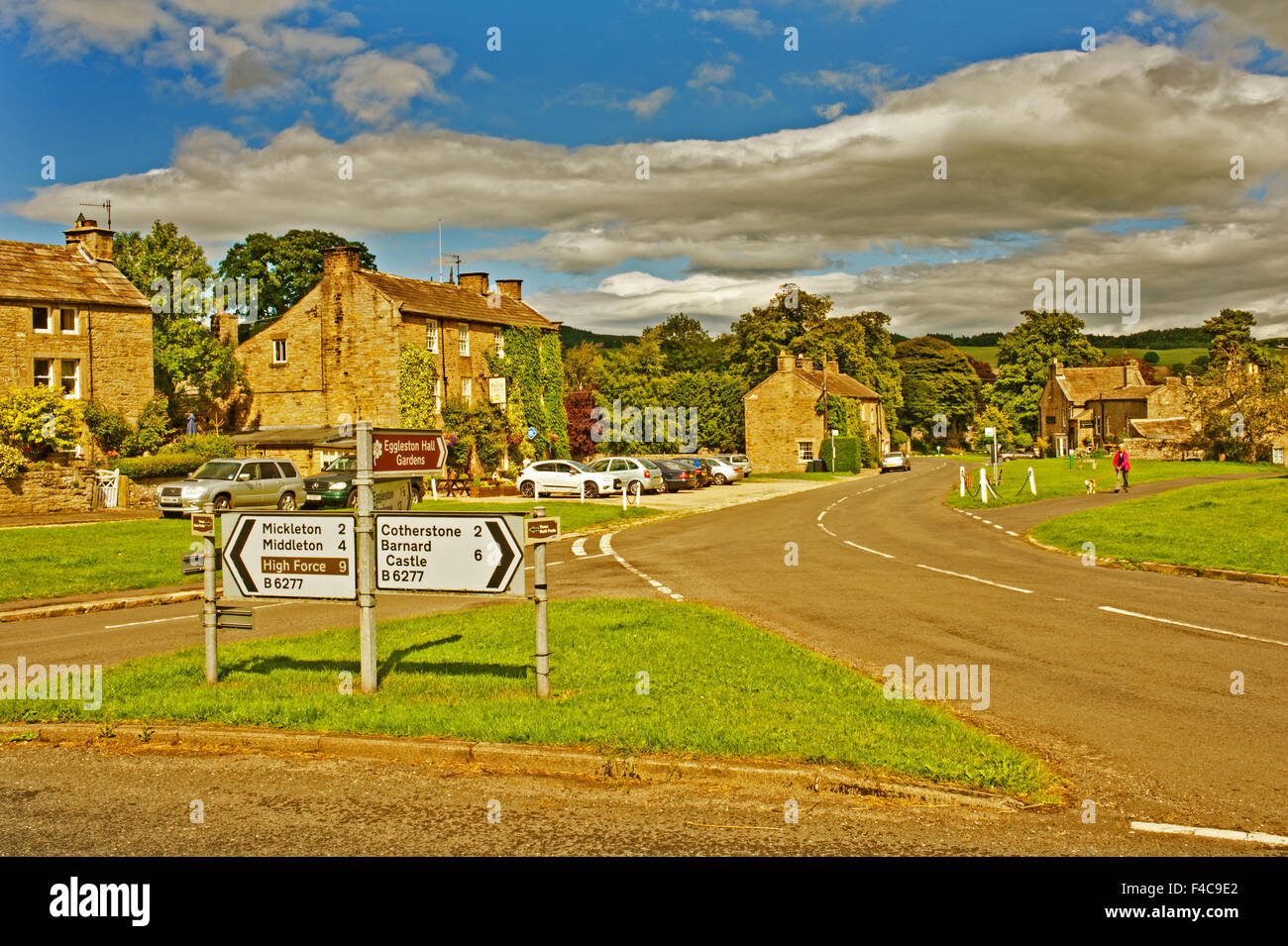 Romaldkirk Village, Teesdale Stock Photo Alamy