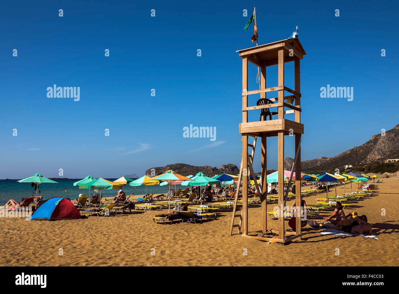 Falasarna Beach, Crete Stock Photo - Alamy