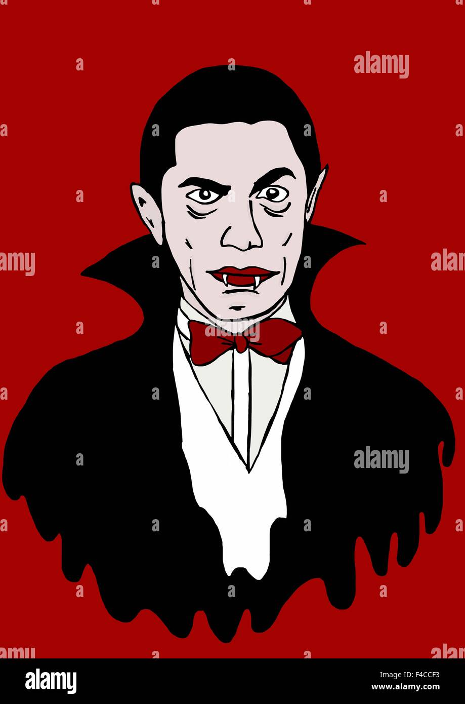 Dracula icon Stock Photo