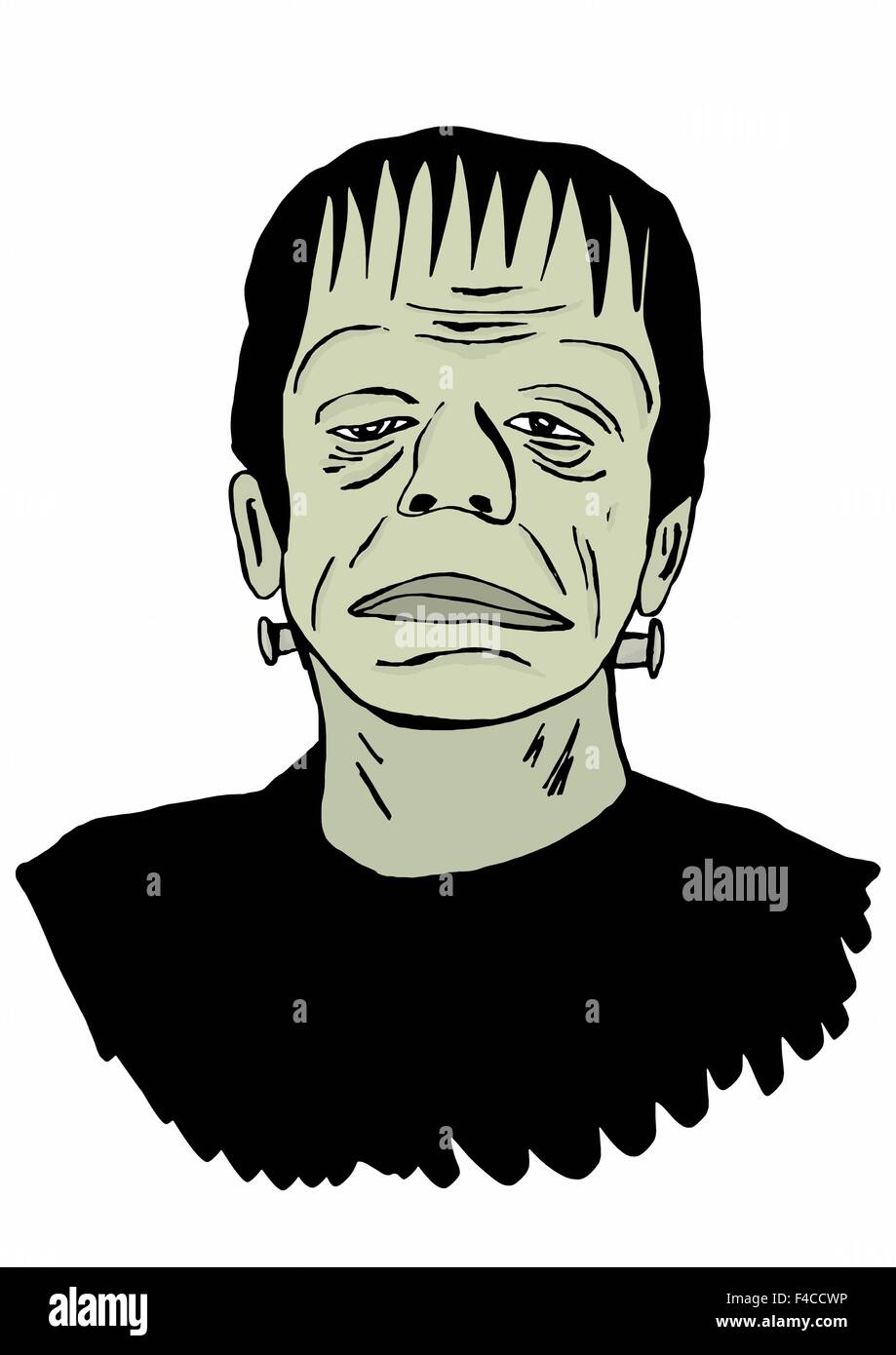 Frankenstein icon Stock Photo