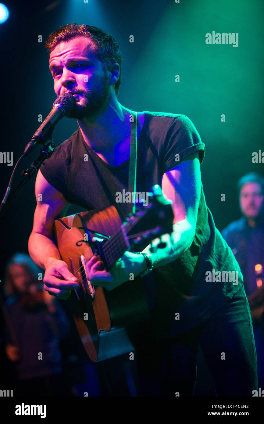 Milan Italy. 15th October 2015. The Sweden singer-songwriter Kristian ...