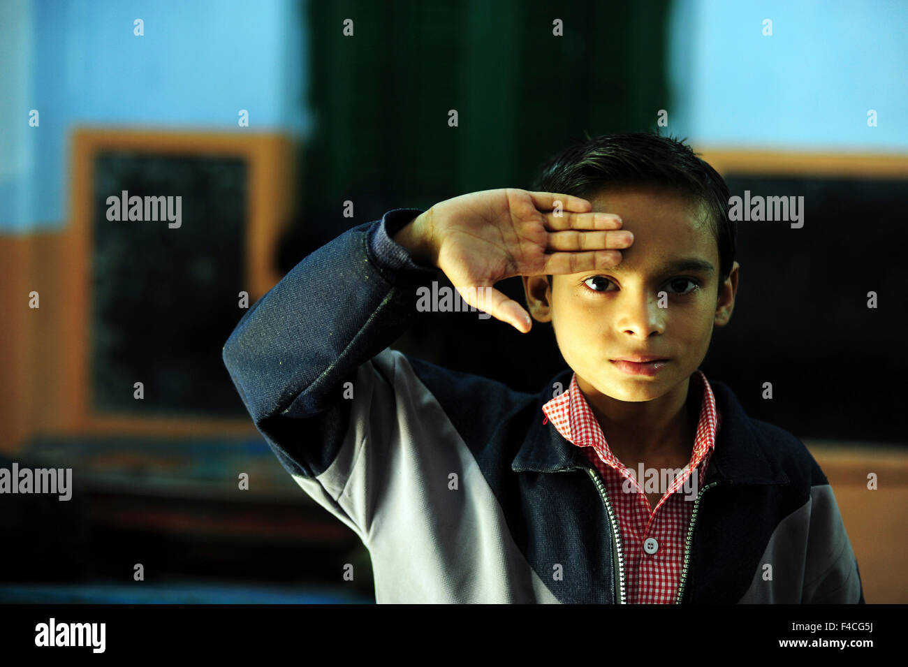 Indian boy making funny face hi-res stock photography and images - Alamy