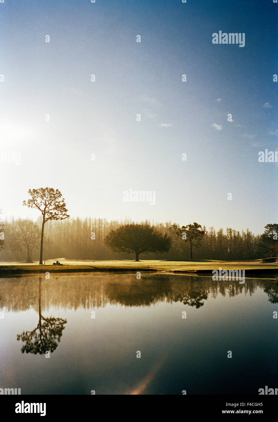 A Golf Course Stock Photo - Alamy