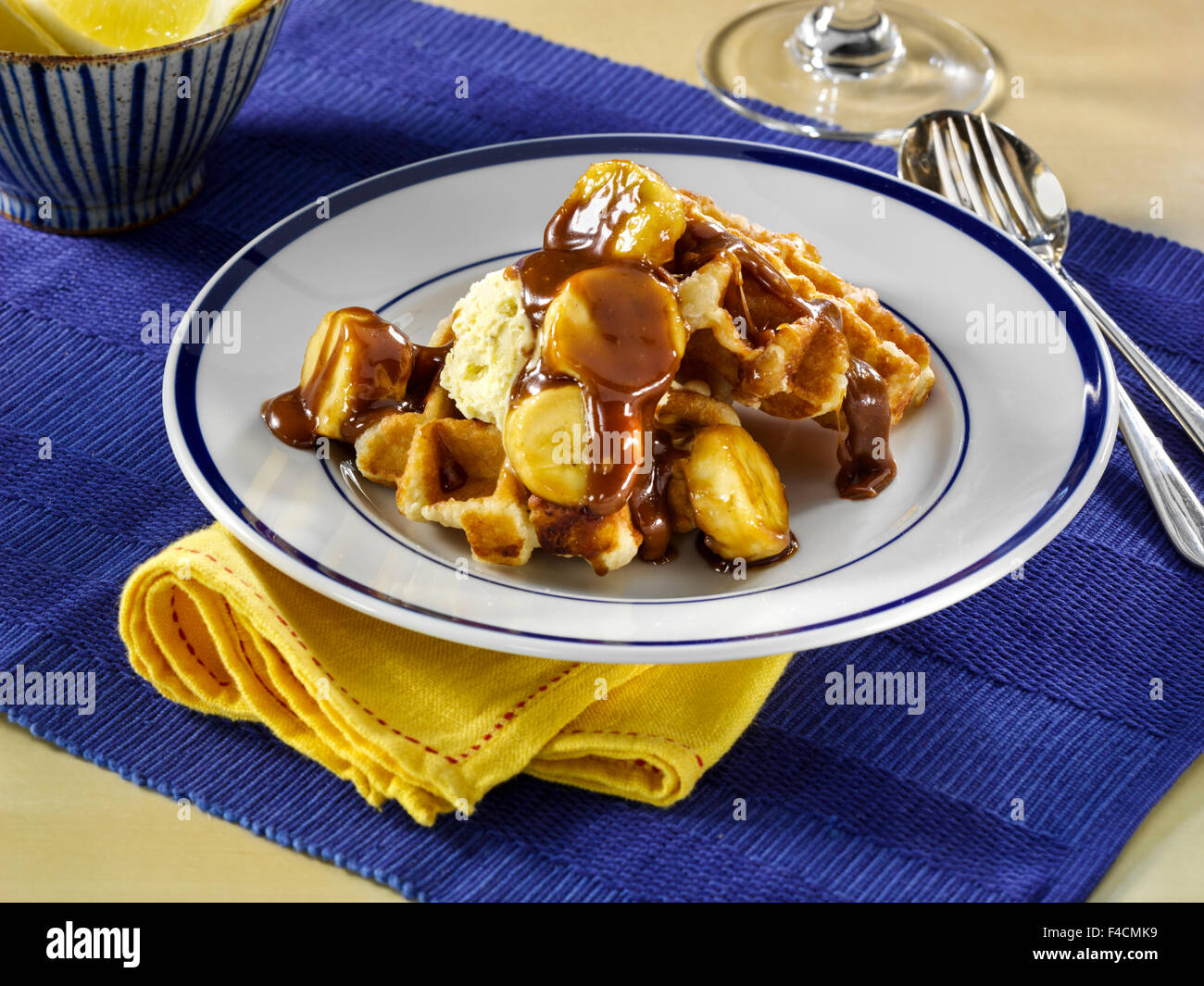 Bananas foster hires stock photography and images Alamy