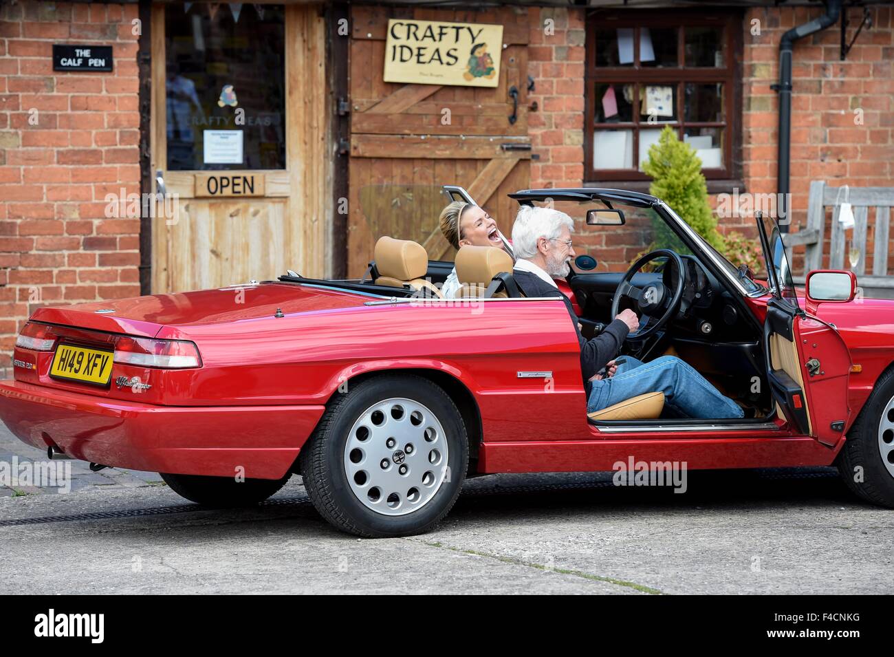Kerry Katona attends The Garden Furniture Centre showroom product