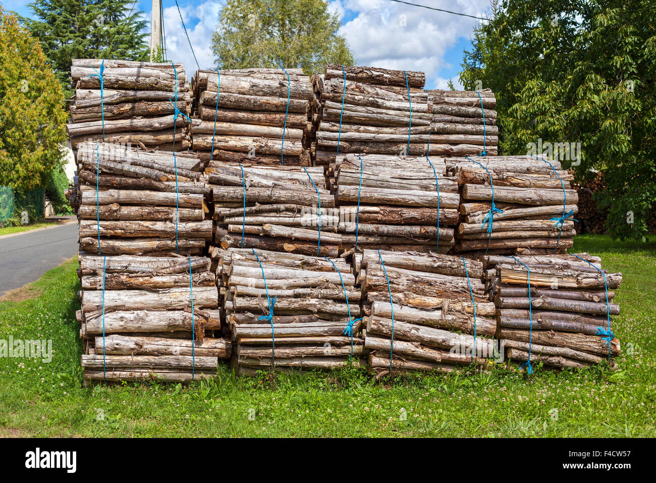 Large bundles of wood hires stock photography and images Alamy