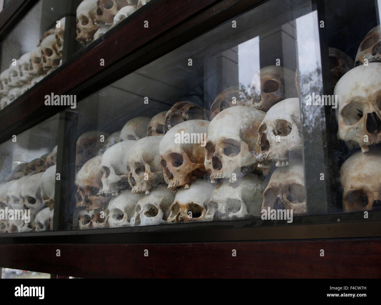 The Cheoung Ek Genocidal Center, the Killing Fields, near Phnom Penh, Cambodia. Stock Photo