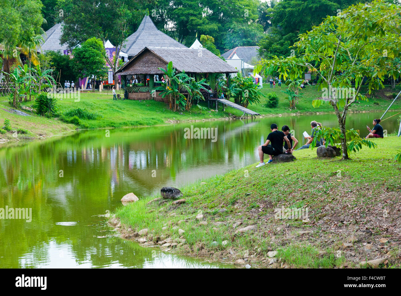 Rainforest World Music Festival in Kuching, Malaysian Borneo, Malaysia