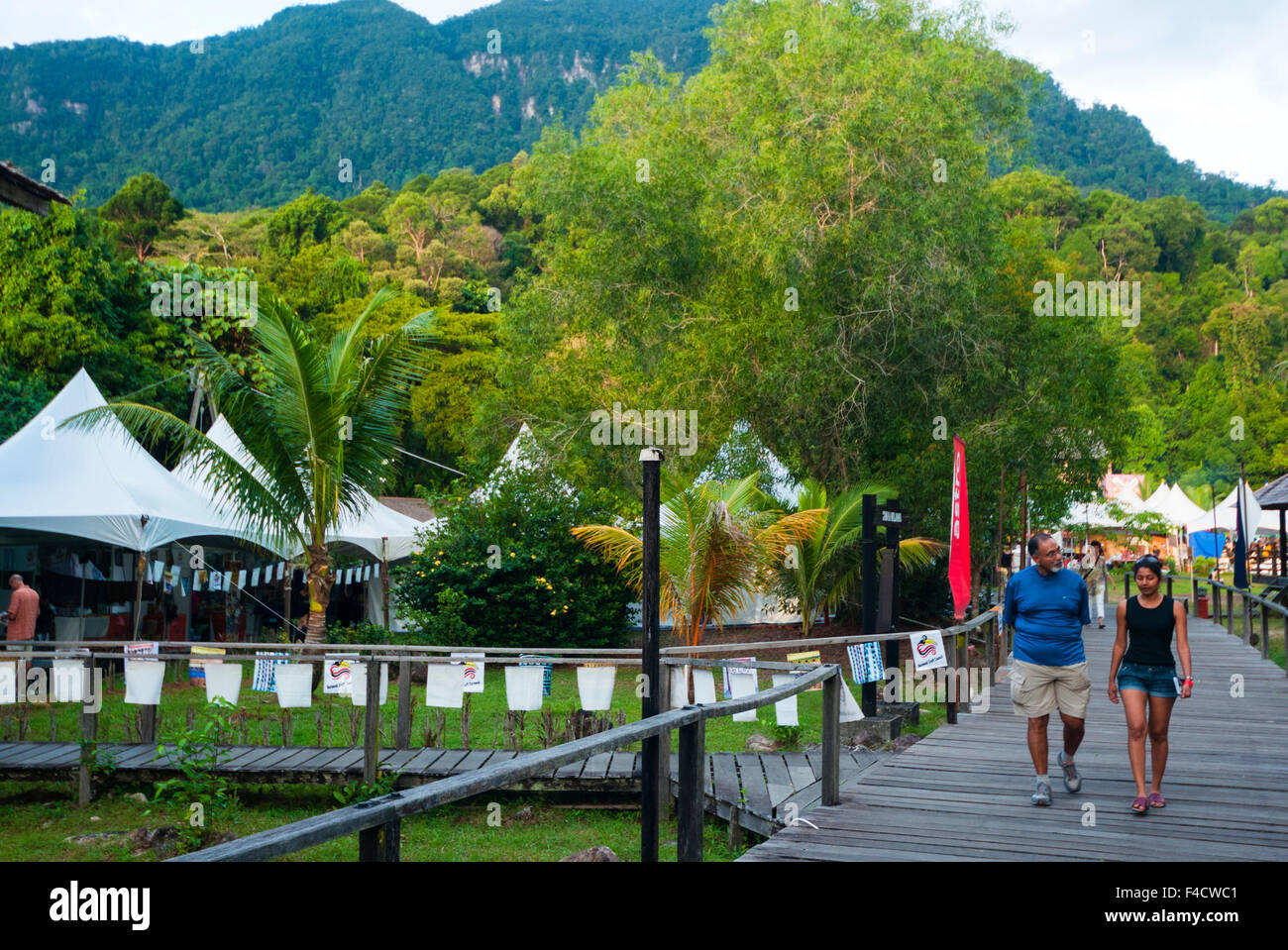 Rainforest World Music Festival in Kuching, Malaysian Borneo, Malaysia