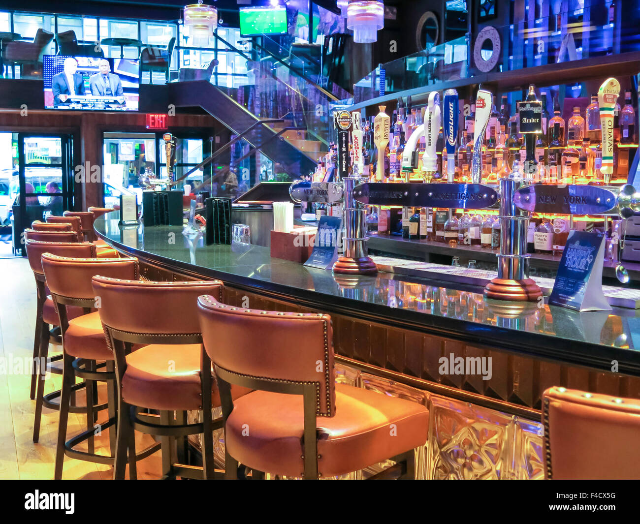 McGettigan's Irish Pub, NYC, USA Stock Photo