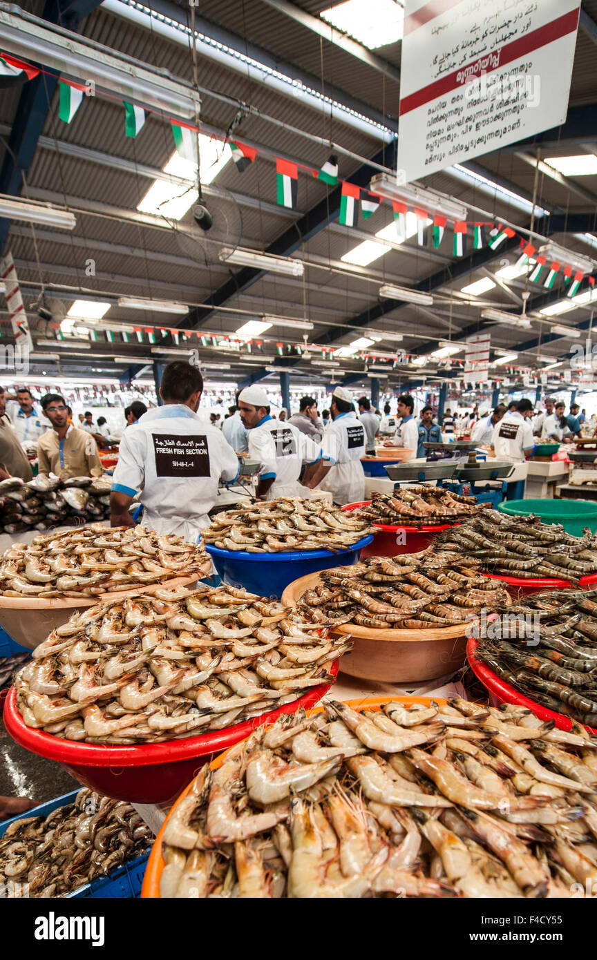 Deira Fish Market, Dubai, United Arab Emirates Stock Photo Alamy