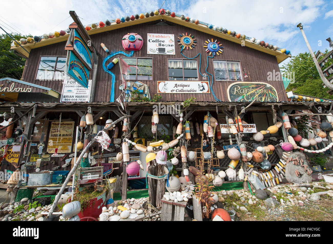 Chubbies' Coffee House in Queen Charlotte City, Haida Gwaii (Queen