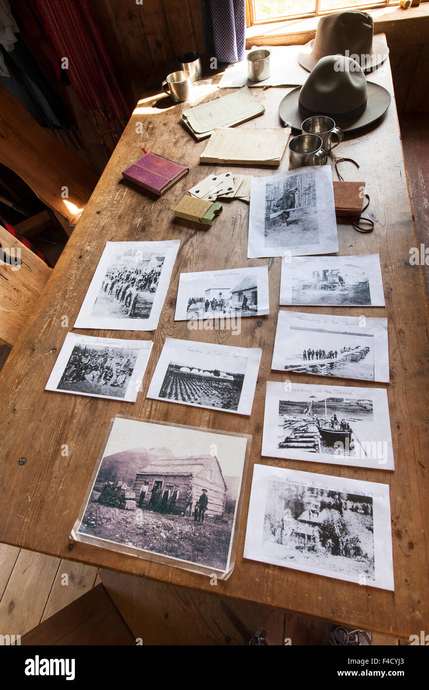 Fort Saint James National Historic Site, British Columbia, Canada Stock