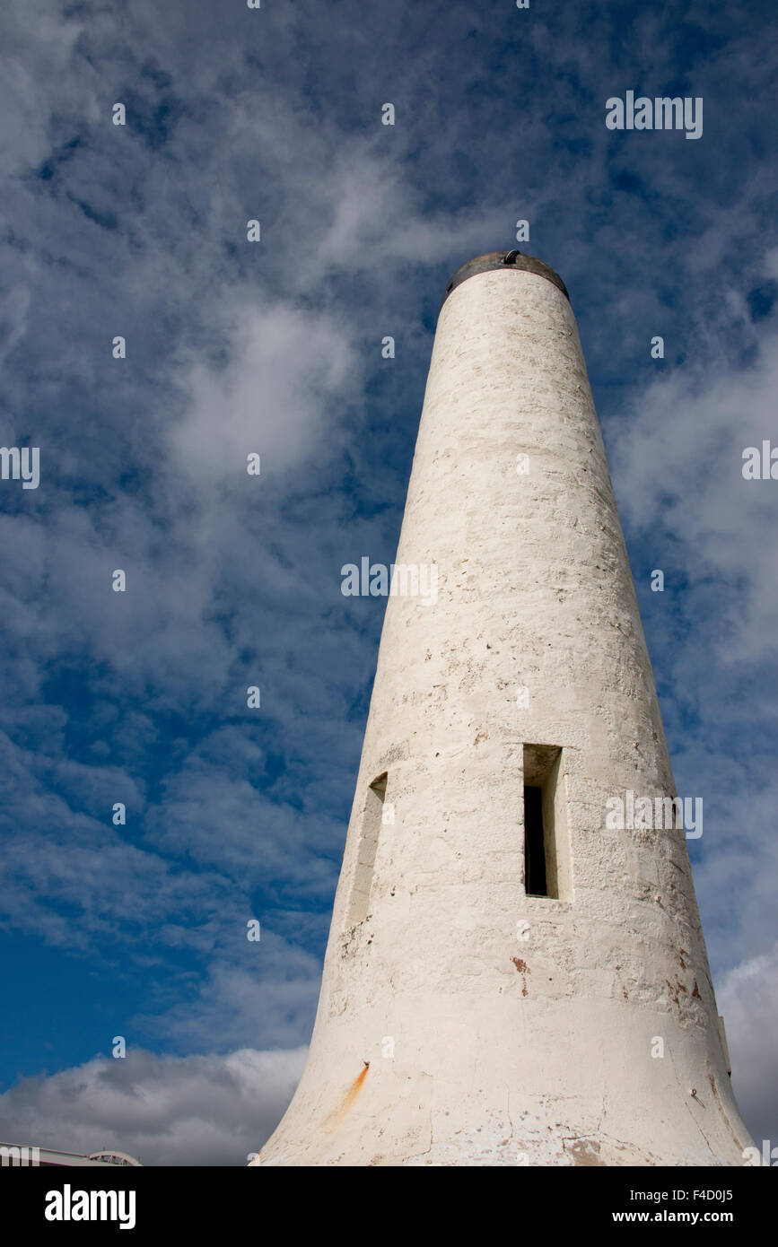 Australia, Adelaide. Mount Lofty summit, historic Obelisk, known as Flinders Column, in honor of Matthew Flinders, Captain who sighted and named Mt Lofty from Kangaroo Island in 1802. (Large format sizes available) Stock Photo