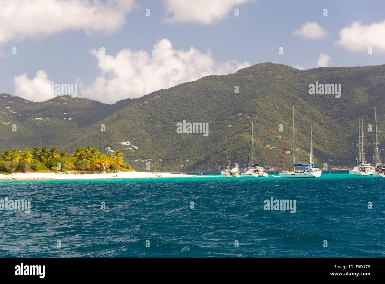 Sandy spit, british virgin islands hi-res stock photography and images