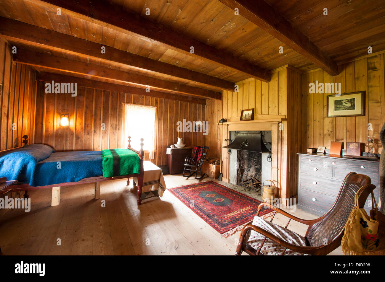 Fort Saint James National Historic Site, British Columbia, Canada Stock