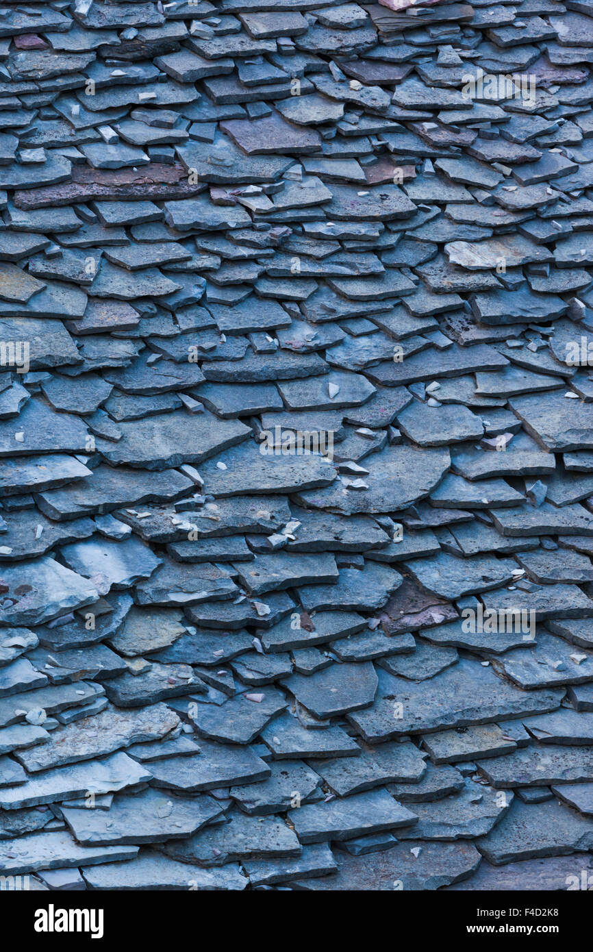 Slate Rooftops Elevated view of slate rooftops hi-res stock photography and images - Alamy