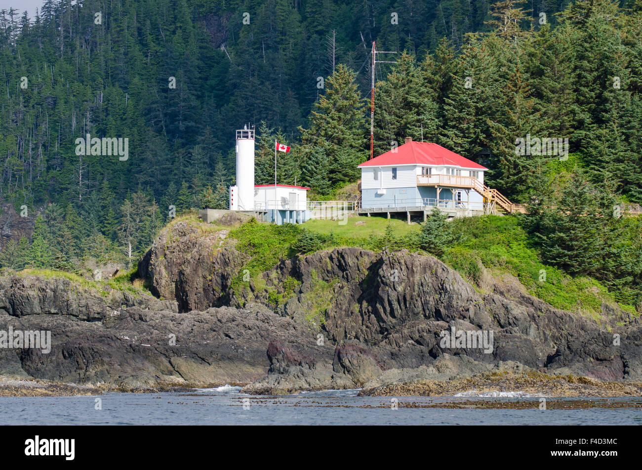 Quatsino Sound Lighthouse (Kains Island Light Station), Port Alice