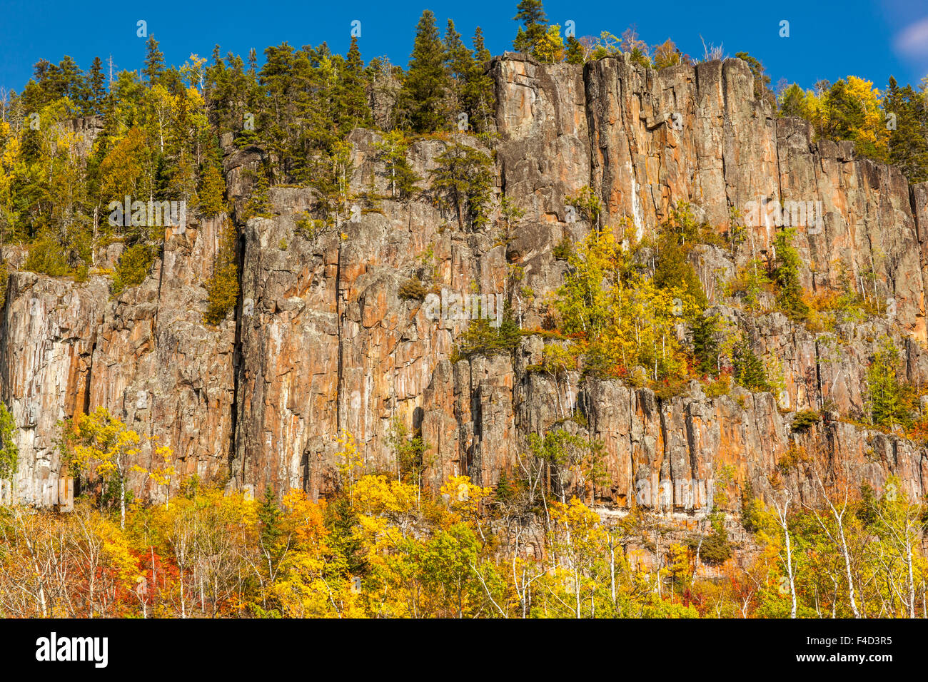 North America, Canada, Ontario, Nipigon, North Shore of Lake Stock