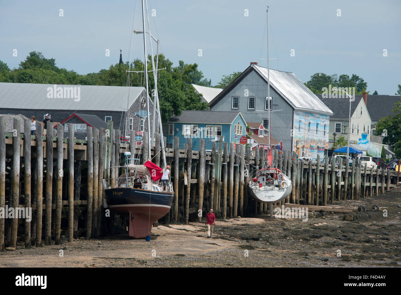Canada, New Brunswick, Charlotte County. St. Andrews by the Sea