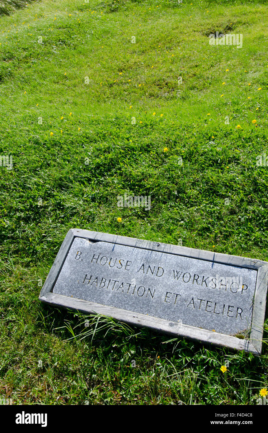 Viking village canada site hires stock photography and images Alamy