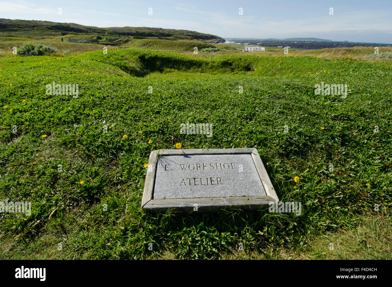 Canada, Newfoundland, L'Anse Aux Meadows National Historic Site. Only ...