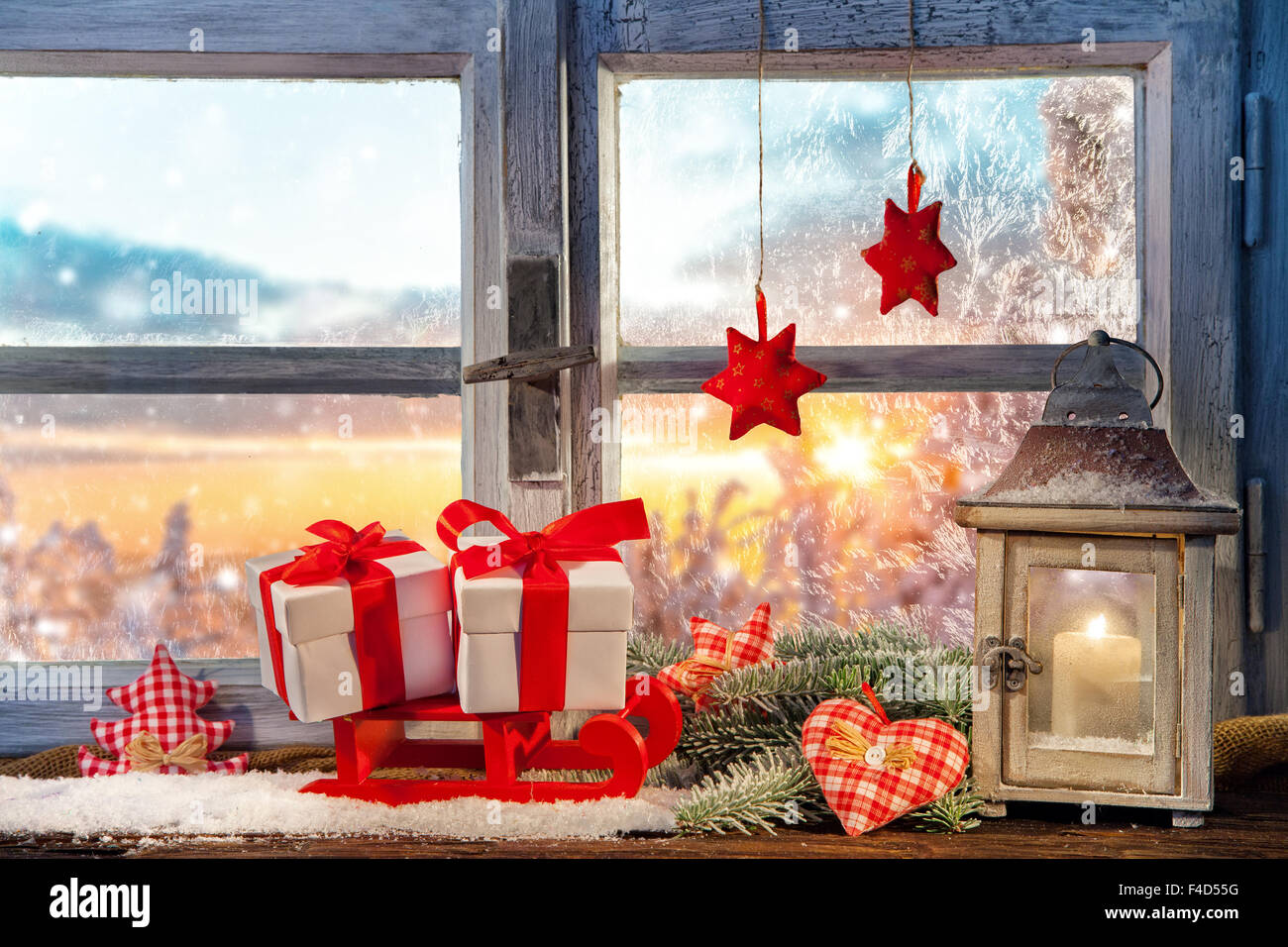 Window Sill Ornaments Stock Photos Window Sill Ornaments Stock
