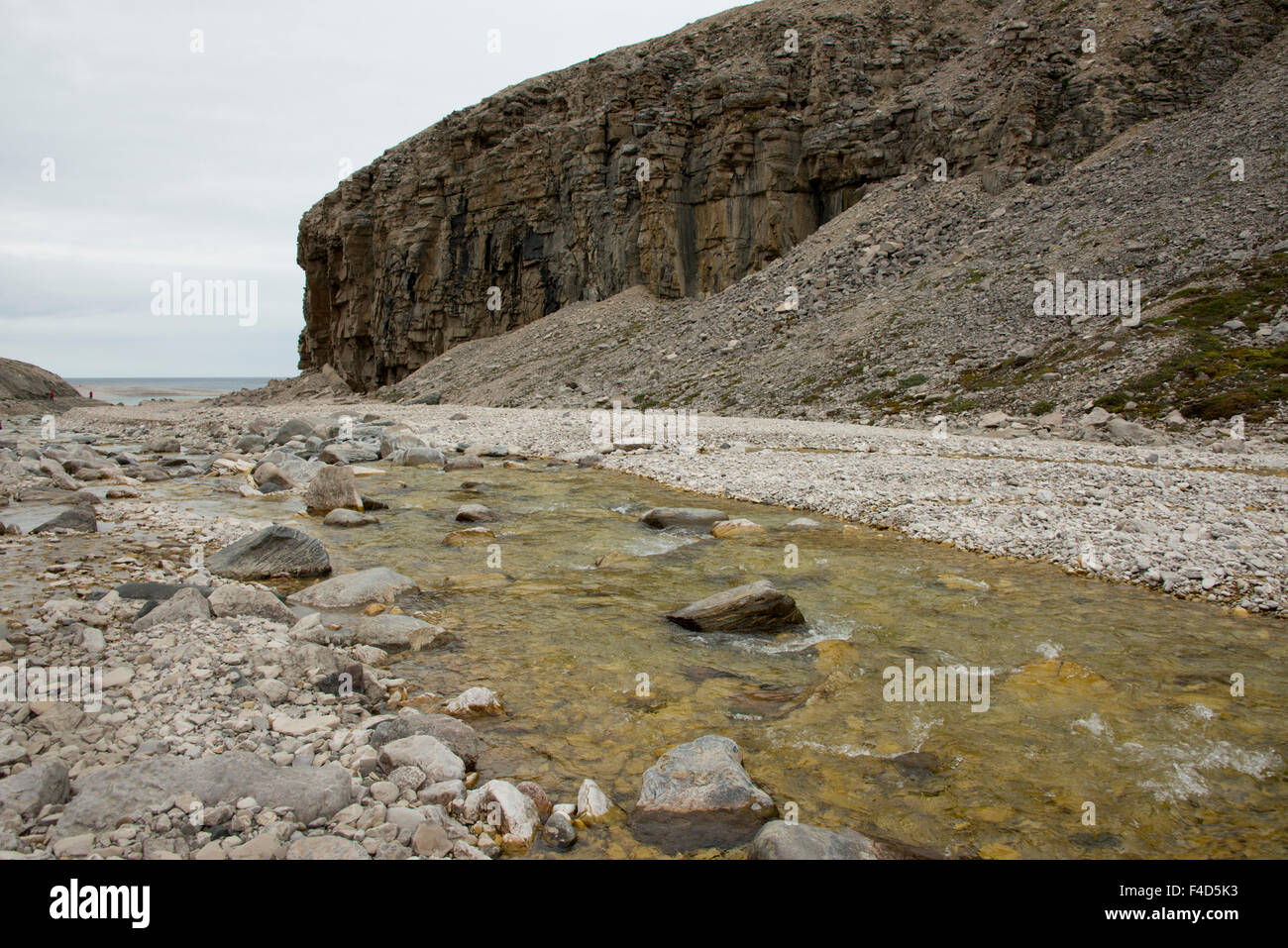 Canada, Arctic Archipelago, Nunavut, Akpatok Island. Uninhabited island