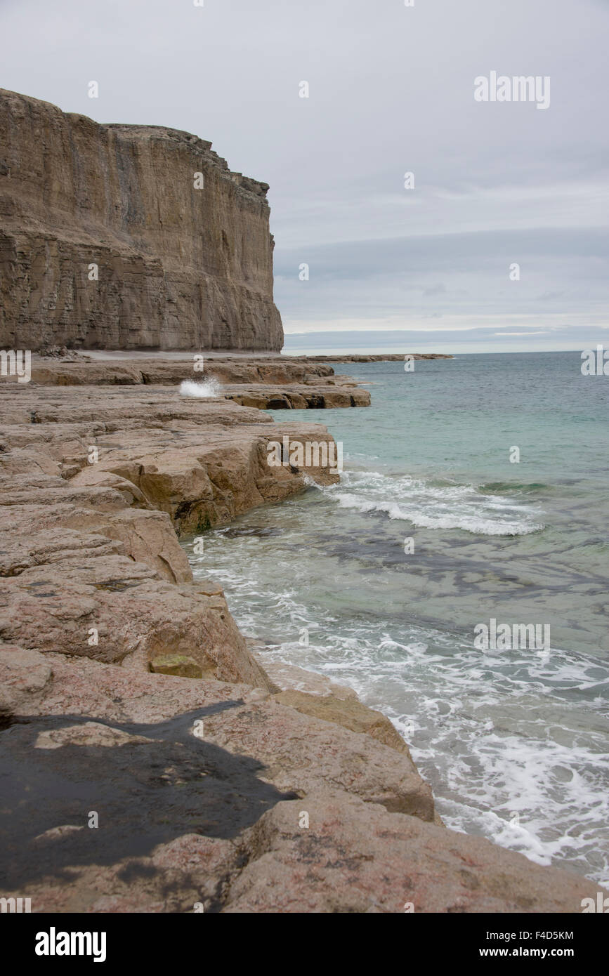 Canada, Arctic Archipelago, Nunavut, Akpatok Island. Uninhabited island