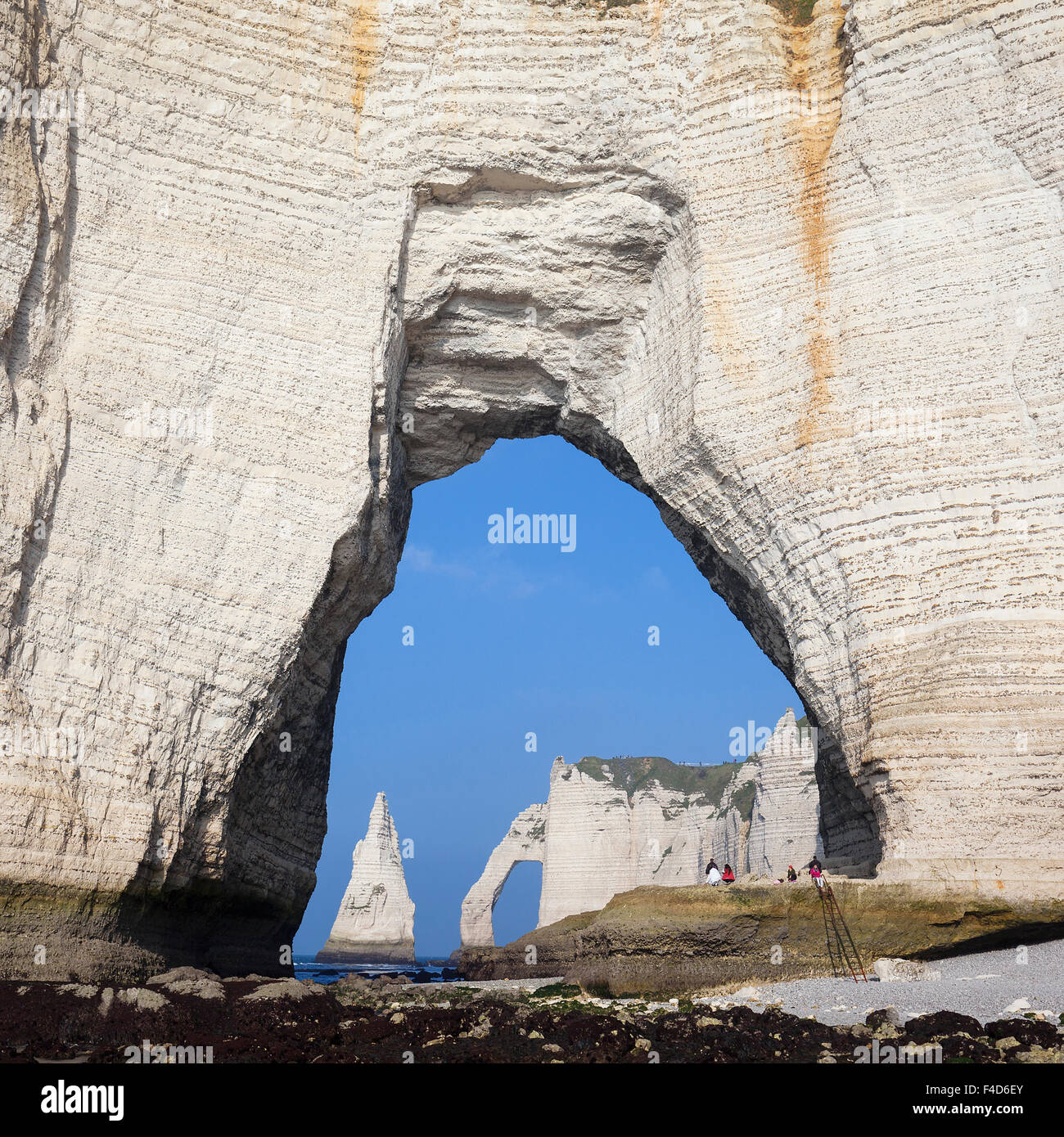 Chalk cliffs alabaster coast france hires stock photography and images