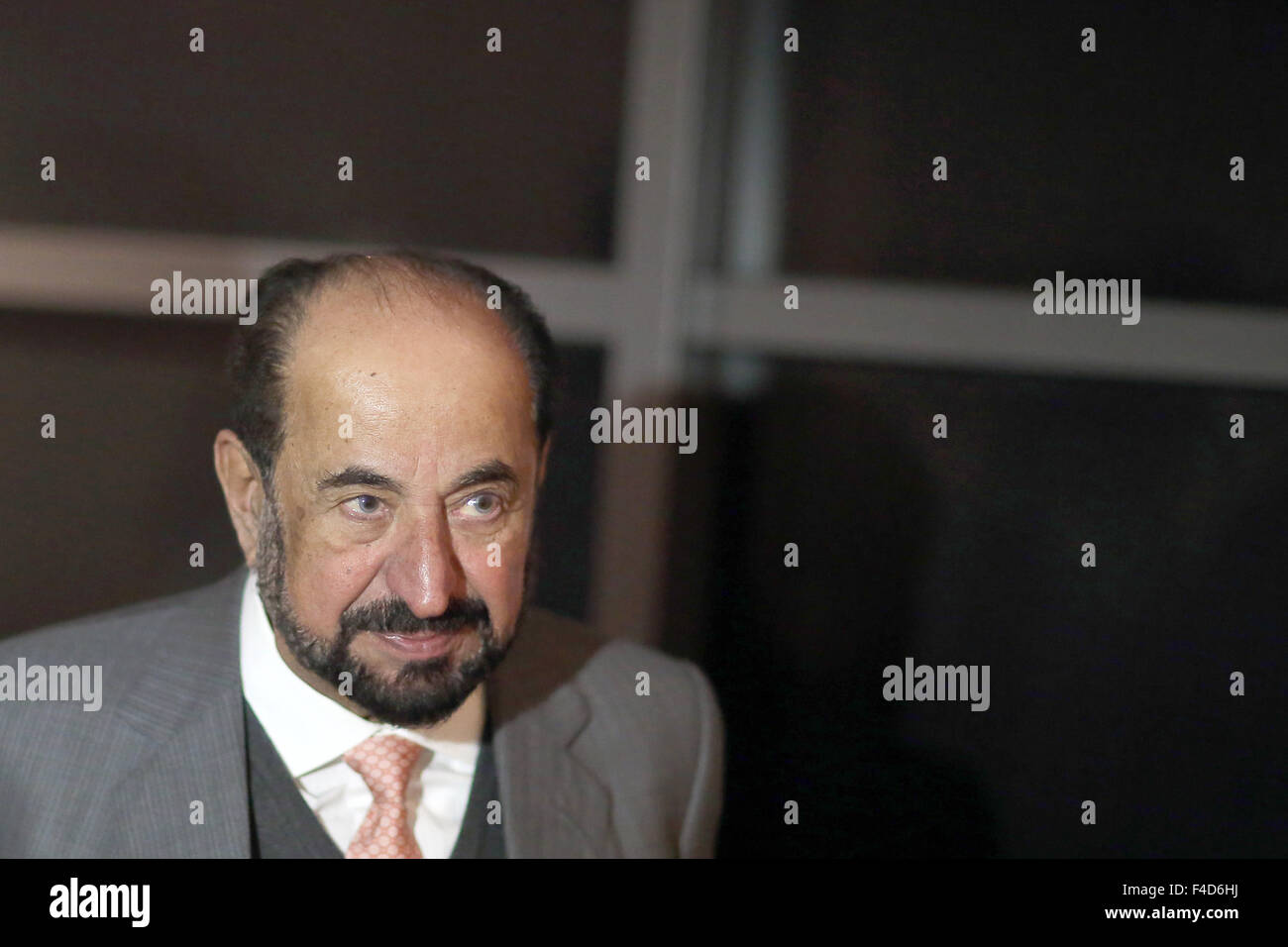 Mainz, Germany. 16th Oct, 2015. The Emir of Sharjah, his Highness ...