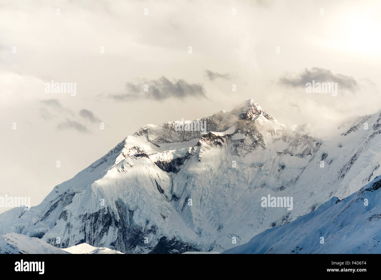 Mountain inspirational landscape in Himalayas, Annapurna range, Nepal ...