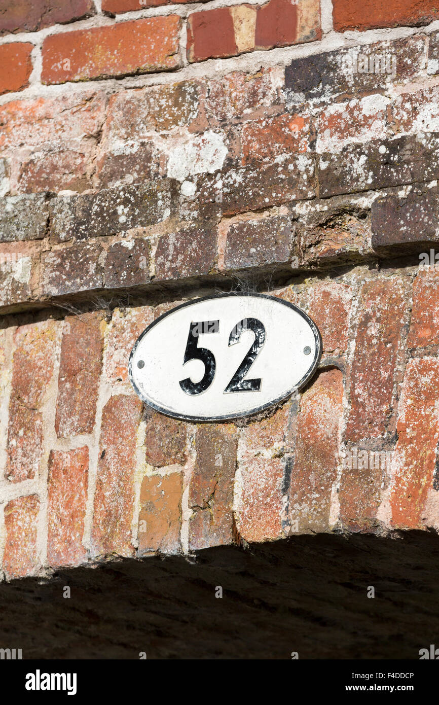 UK, Tardebigge, bridge no 52 at the Tardebigge lock flight on the Birmingham to Worcester canal. Stock Photo