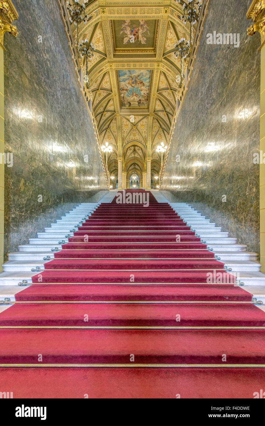 Hungary, Budapest, Hungarian Parliament Building (Large format sizes
